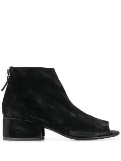 Marsèll Cubetto Ankle Boots In Black