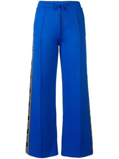 Kenzo Jogginghose Mit Logo-streifen In Blue