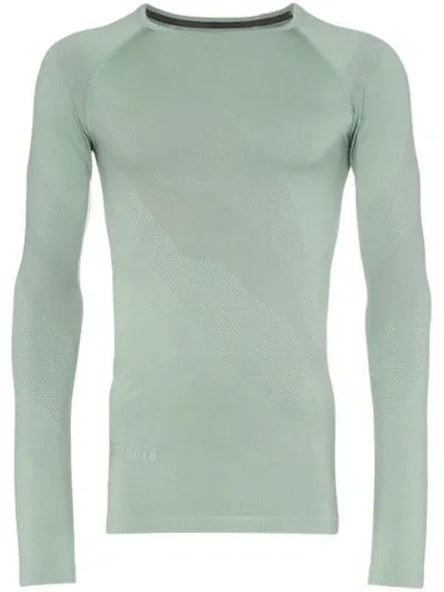 Asics X Kiko Kostadinov Seamless Long-sleeved T-shirt In Green