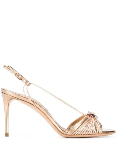 Casadei Cri Sandals In Gold