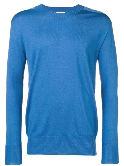 Laneus Slim Jumper In Blue