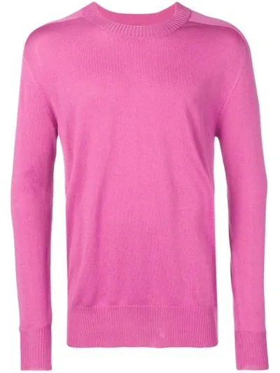 Laneus Slim Jumper In Pink