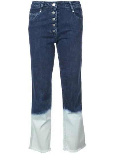 Miaou Junior Dip-dye Jeans In Blue