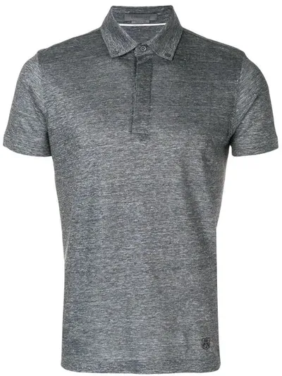 Corneliani Polo Shirt In Grey