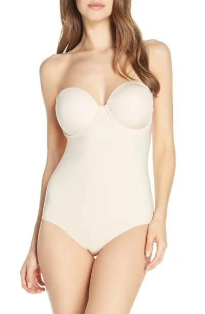 Wacoal Red Carpet Strapless Shaping Body Briefer In Natural Nude