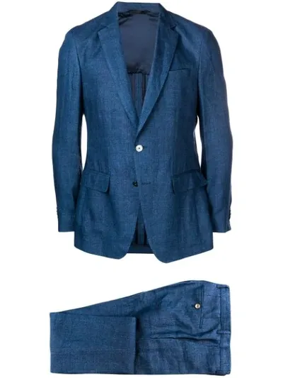 Hugo Boss Two-piece Suit In Blue