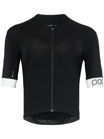 Poc Raceday Aero Cycling T-shirt In Black