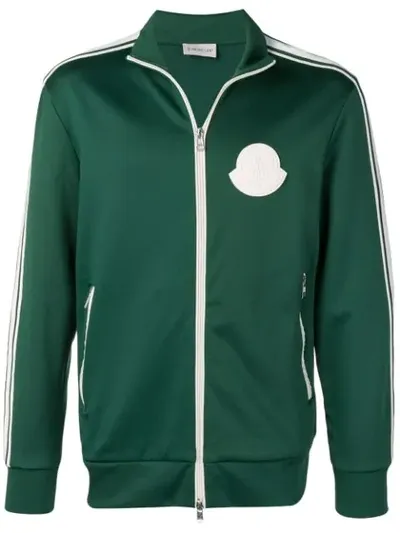 Moncler Logo In 886 Green