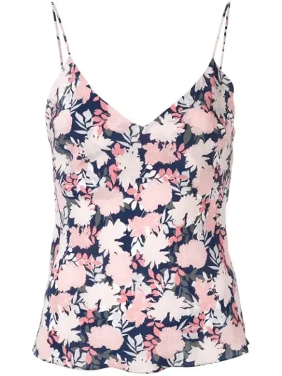 Gilda & Pearl Jardin Printed Camisole In Pink