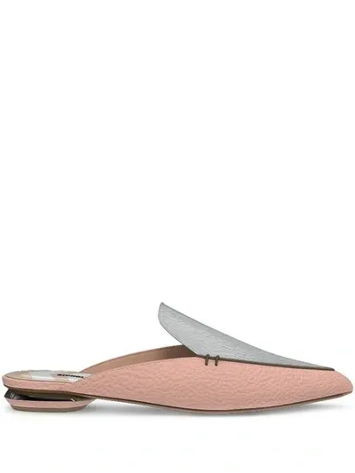 Nicholas Kirkwood Beya Mules In Neutrals