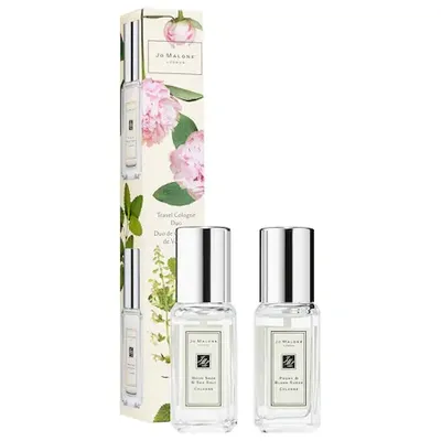 Jo Malone London Wood Sage & Sea Salt/ Peony & Blush Suede Mini Set 2 X 0.3oz/9ml