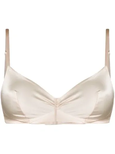 Carine Gilson Triangle Bra In Pink