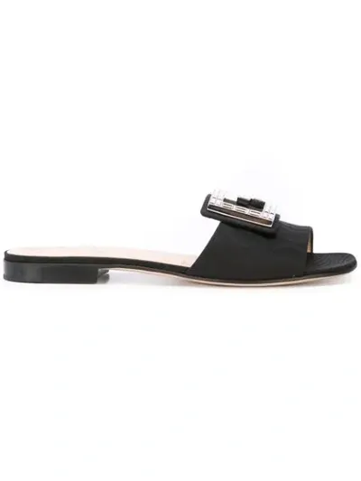 Gucci Women's 551445k4d001000 Black Leather Sandals