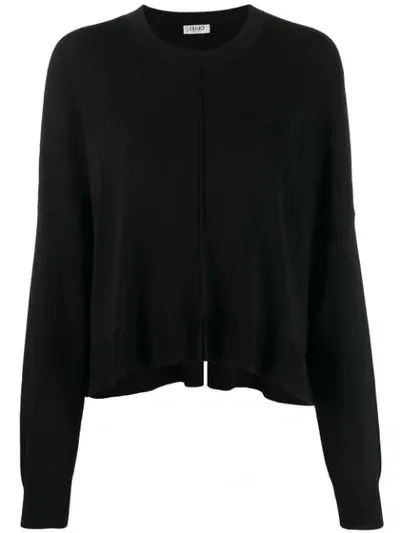 Liu •jo Loose Fit Jumper In Black