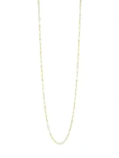 Roberto Coin 18k Yellow Gold Long Link Chain Necklace, 33