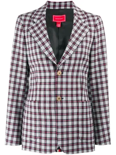 Tommy Hilfiger Checked Blazer In Multicolor