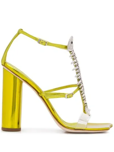 Giuseppe Zanotti Slim Sandals In Neutrals