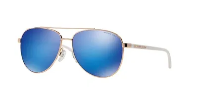 Michael Kors Woman Sunglass Mk5007 Hvar In Blue Mirror