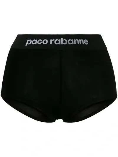 Rabanne Logo Briefs In Black