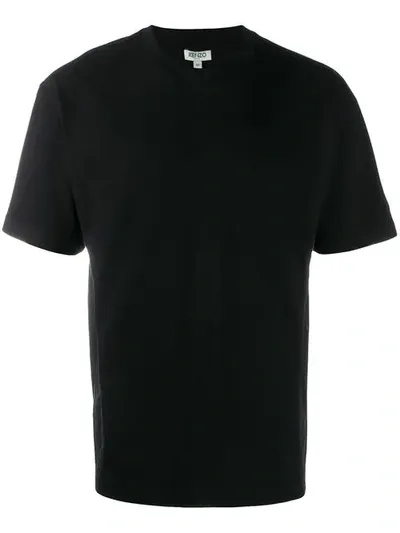 Kenzo Welt Detail T-shirt In Black