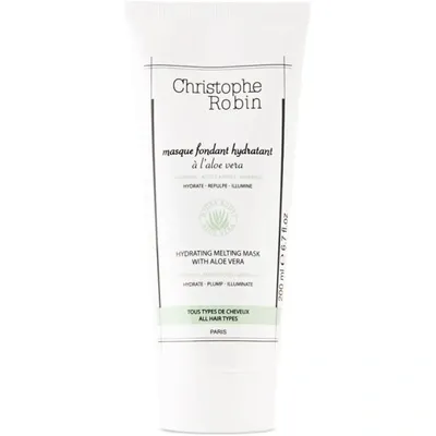 Christophe Robin Aloe Vera Hydrating Melting Hair Mask, 200 ml In White