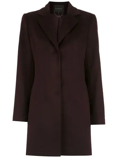 Alcaçuz Liberar Coat In Red