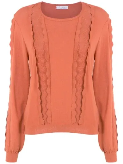 Nk Knitted Top In Orange