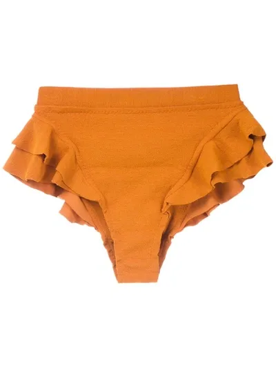 Clube Bossa Turbe Bikini Bottoms In Orange