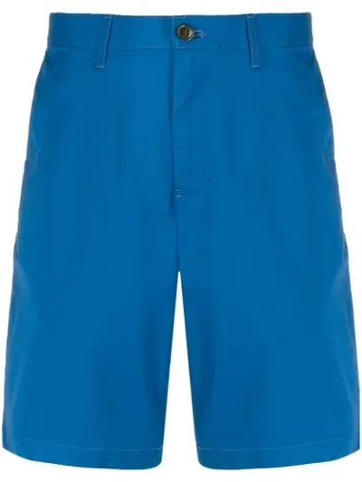 Michael Michael Kors Tailored Fitted Shorts In Blue