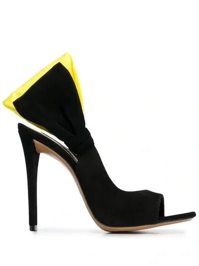 Alexandre Vauthier Audrey Sandals In Black