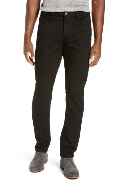 Monfrere Deniro Slim Straight Leg Jeans In Noir