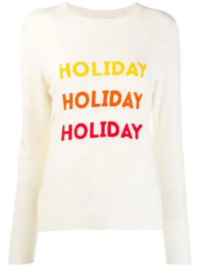 Chinti & Parker Holiday Sweater In White