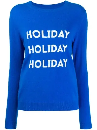 Chinti & Parker Holiday Sweater In Blue