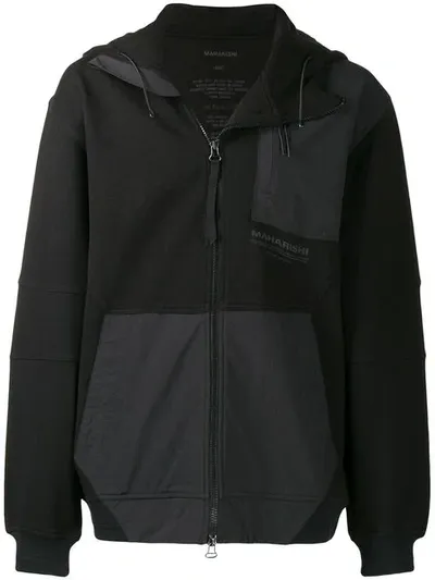 Maharishi Shell-panelled Jacket In Black