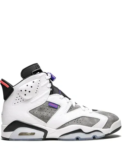 Jordan Air  Retro 6 Flint Grey In White