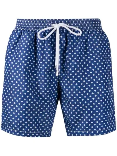 Barba Swimming Shorts In Blue