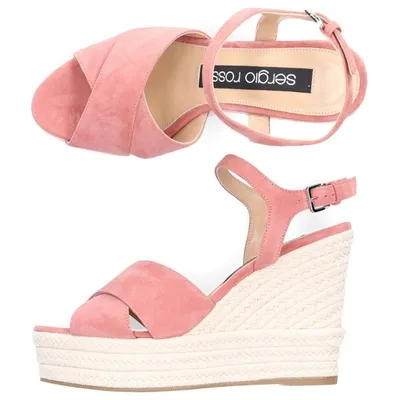 Sergio Rossi Espadrilles Sr1 Espadrille  Suede Pale Pink