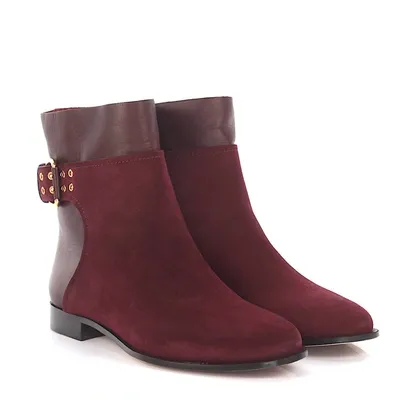 Jimmy Choo Ankle Boots Red Major