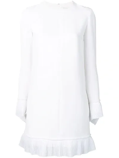 Victoria Victoria Beckham Shift Dress In White