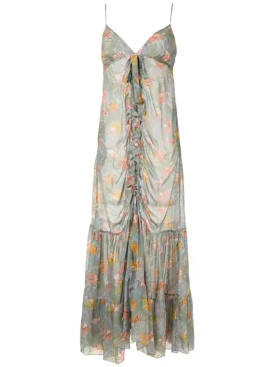 Clube Bossa De Niro Maxi Dress In Green