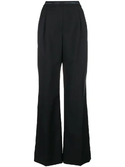 Prada Pull-on Trousers In F0002 Black