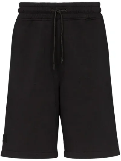 Marcelo Burlon County Of Milan Joggingshorts Mit Flügel-patch In Black