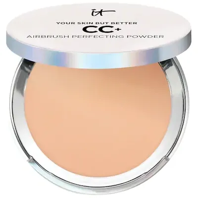 It Cosmetics Cc+ Airbrush Perfecting Powder Foundation Medium 0.192 oz/ 5.44 G