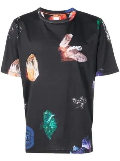 Paul Smith Precious Stones T-shirt In Black