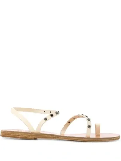 Ancient Greek Sandals Aplieleftheria Sandals In White