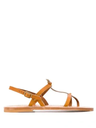 Kjacques Violetta Sandals In Neutrals