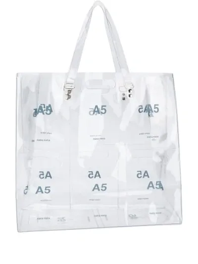 Nana-nana A5 Tote Bag In White