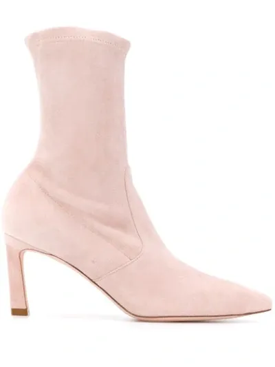 Stuart Weitzman Rapture Boots In Pink