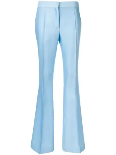 Emilio Pucci Tailored Flared Trousers In Blue