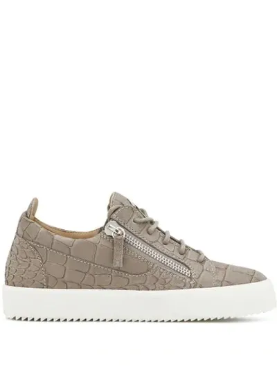 Giuseppe Zanotti May Low Top Trainers In Neutrals